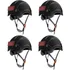 Kit 4 Capacete Trabalho Altura Escalada Eletricista Falcon