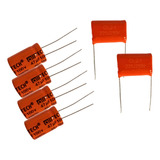 Kit 4 Capacitor 47x100 Corneta 2 Capacitor 2m2x250 Tweeter