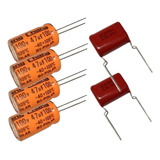 Kit 4 Capacitor Corneta Driver