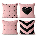 Kit 4 Capas Almofada