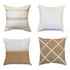 Kit 4 Capas Almofada Luxo Linho Estilo Boho Chic Exclusivo 