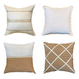 Kit 4 Capas Almofada