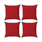 Kit 4 Capas Almofadas Decorativas Lisas 45x45 ID Decor