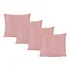 Kit 4 Capas De Almofada Decorativa Tricô 45x45 Sofá Cama