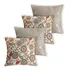 Kit 4 Capas De Almofada Jacquard Manchester   0629 Cor Cor 0629