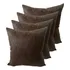 Kit 4 Capas De Almofadas Decorativas Sued 45x45 Várias Cores