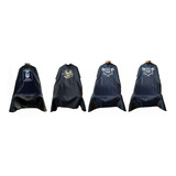 Kit 4 Capas De Corte Cabelo Barber Adulto Várias Estampas Cp