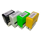 Kit 4 Carimbos Automaticos
