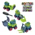 Kit 4 Carrinho Didático Trator Brinquedo Monta E Desmonta