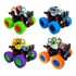 Kit 4 Carrinho Monster Truck Fricção Color Pick Up Hip Hot Cor Coloridos