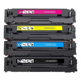 Kit 4 Cart De Toner Hp W2020 414a Com Chip