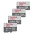 Kit 4 Cartão De Memoria Micro Sd 64gb Sandisk Para Camêra Ip