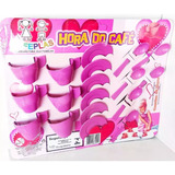 Kit 4 Cartelas De Mini Xícara Brinquedo Infantil Criança