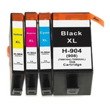 Kit 4 Cartucho 904xl