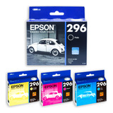 Kit 4 Cartucho Original Epson Para Xp231 Xp241 Xp431 296