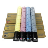 Kit 4 Cartucho Toner Compatível Konica Tn 321 C224 C284 C364