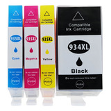 Kit 4 Cartuchos Compativeis