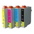 Kit 4 Cartuchos Epson Stylus T25/tx123/tx125/tx133/tx135 Mc
