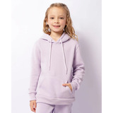 Kit 4 Casacos C punho Flanelada Infantil Roxo Claro Meninos