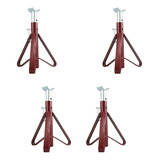 Kit 4 Cavaletes Automotivo Ferro 2 Toneladas 300 500mm Raven
