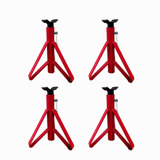 Kit 4 Cavaletes Para Carros Tripe Automotivo 2 Toneladas