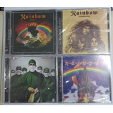 Kit 4 Cd Rainbow   Rising difficult To Cure ritchie long Liv