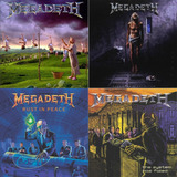 Kit 4 Cd s Megadeth Novos E Lacrados De Fábrica