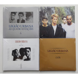 Kit 4 Cds Legião Urbana Novos Lacrados Digipack