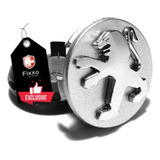 Kit 4 Center Cap Calotinha 60mm Peugeot Prata 207 307 407