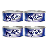 Kit 4 Ceras Pasta Inglesa Incolor Móveis Rústicos Madeira