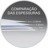 Kit 4 Chapas Ps Poliestireno 1 20m X 60cm 0 30mm Pvc Branca