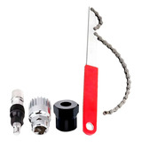 Kit 4 Chave Para Bike Corrente Pedivela Extrator Cassete