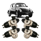 Kit 4 Cilindro Burrinho Fusca 70 À 76 Roda Traseira 4 Furos