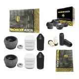 Kit 4 Coifa Batente Coxim Dianteiro Traseiro Gol G5 G6 Rally