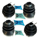 Kit 4 Coifa Gm Corsa 94 95 96 97 98 99 00 Lado Roda E Cambio