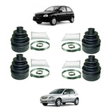 Kit 4 Coifa Semi eixo Pick up Corsa Lado Roda Lado Cambio