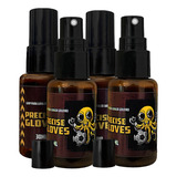 Kit 4 Colas Para Luvas De Goleiro Precise Gloves 30ml