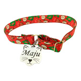 Kit 4 Coleiras Gatos Nome Gravado Cada Uma Personalizado