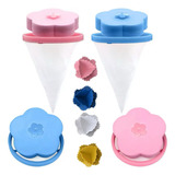 Kit 4 Coletores Tira Pelos Flutuante P máquinas Lava Roupas