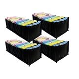 KIT 4 COLMEIAS M 10X15X35 EM TNT PRETO PUPILAR