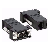 Kit 4 Conector Adaptador Vga Macho X Rj45 P Cabo De Rede