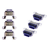 Kit 4 Conector Dock Usb De Carga P Samsung A53 A53 5g 
