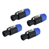 Kit 4 Conector Plug