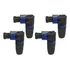Kit 4 Conector Plug Speakon Tipo Neutrik 4p Macho Cachimbo