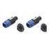Kit 4 Conectores Plug Speakon 2 Macho E 2 Fêmeas 4 Polos Mxt