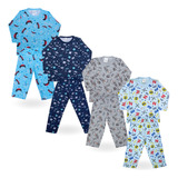 Kit 4 Conjunto Masculino
