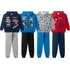 Kit 4 Conjunto Moletom Infantil Menino Jaqueta Ziper Inverno