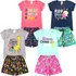 Kit 4 Conjuntos Infantil Menina Verão Roupa Criança Promoção