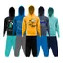 Kit 4 Conjuntos Moletom Menino Infantil Inverno Frio 1 Ao 14