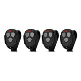 Kit 4 Controle Remoto Transmissor Ecp Fit 433 Mhz